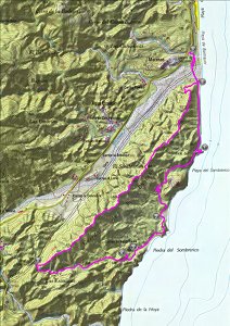 Mapa de la ruta